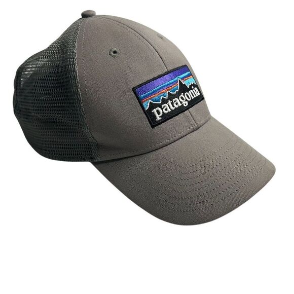 Patagonia Unisex Gray Trucker Cap‎ Snapback Mesh Hat Casual main image 6